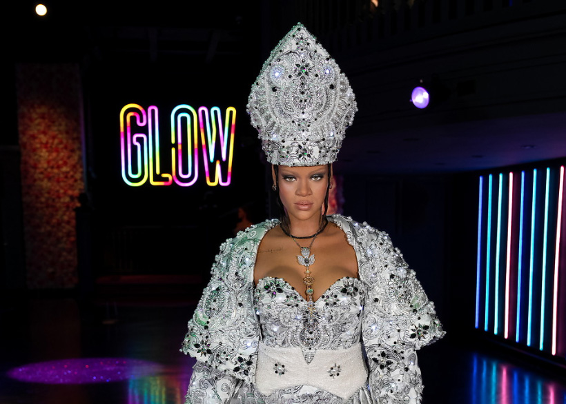 Rihanna at Madame Tussauds