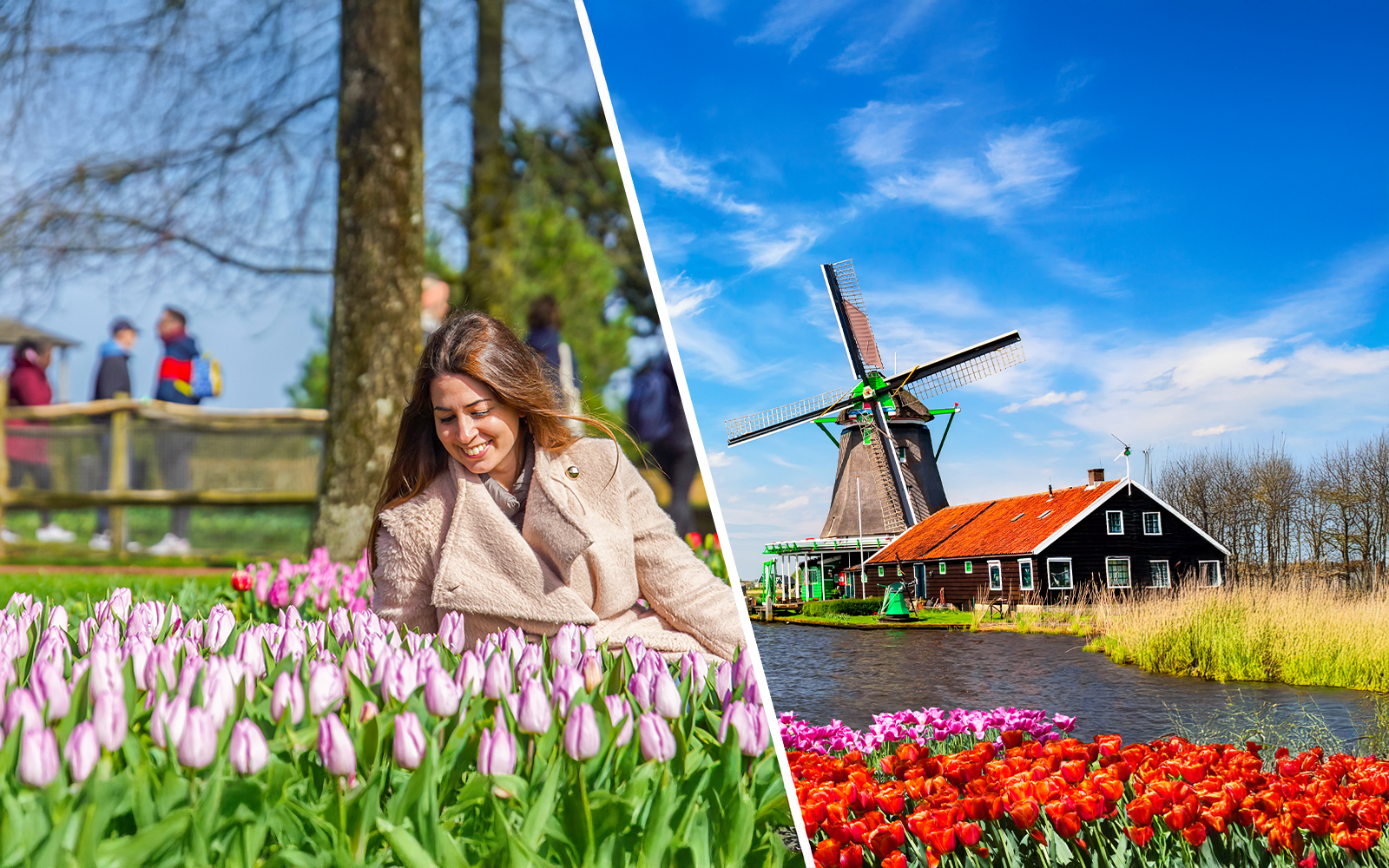 Tours combinados a jardines de Keukenhof