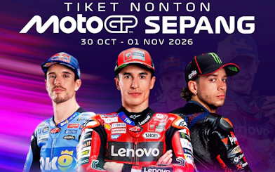 MotoGP riders promoting Sepang Grand Prix Malaysia, November 2026 event.