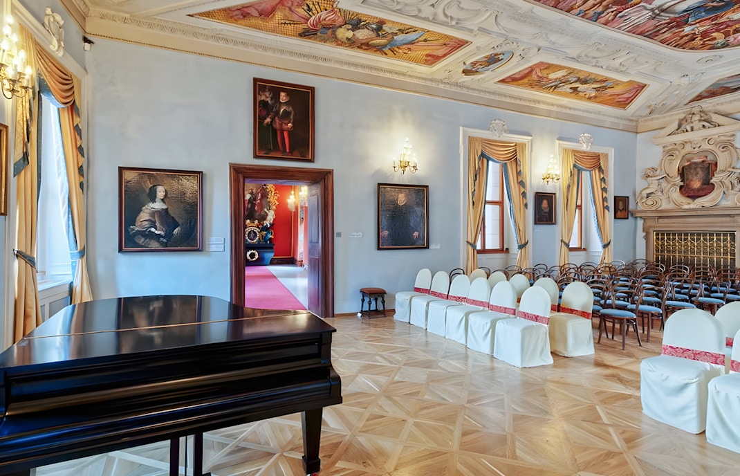 17th-Century Baroque Concert Hall at the Lobkowicz Palace