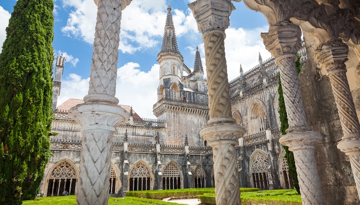 Royal cloister of Batalha monastery, Portugal