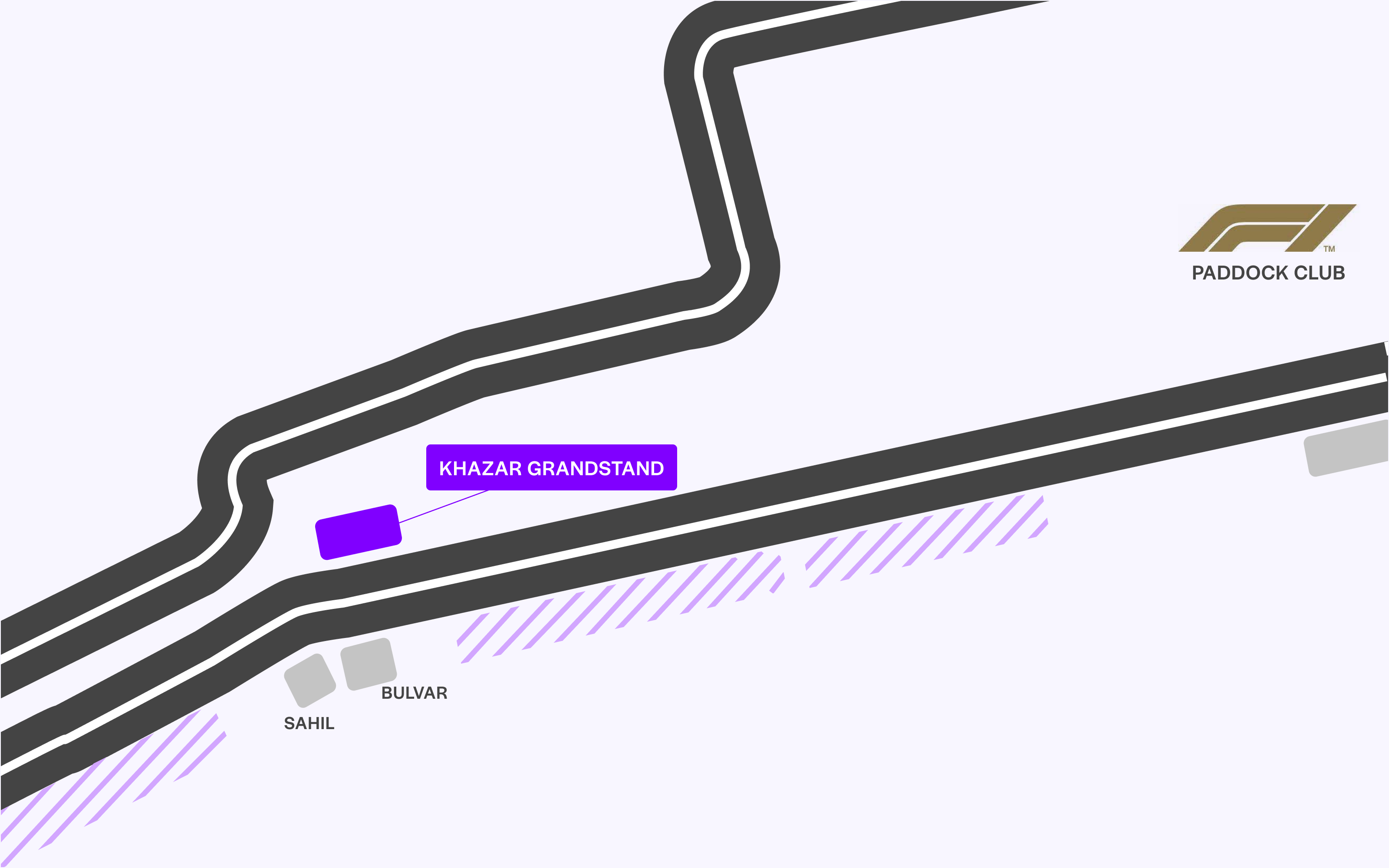 Azerbaijan GP grandstand