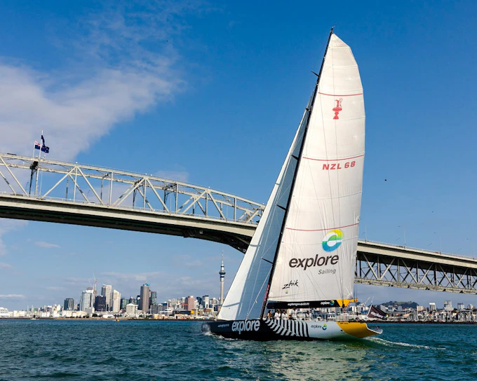 Auckland Waitemata Harbour America's Cup Sailing Experience