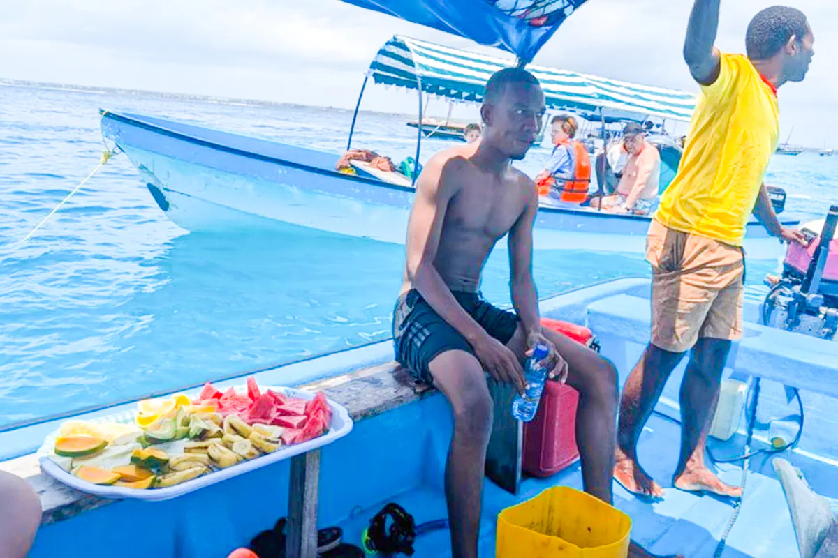 from zanzibar: mnemba island private-boat snorkeling & kendwa beach tour with lunch-1