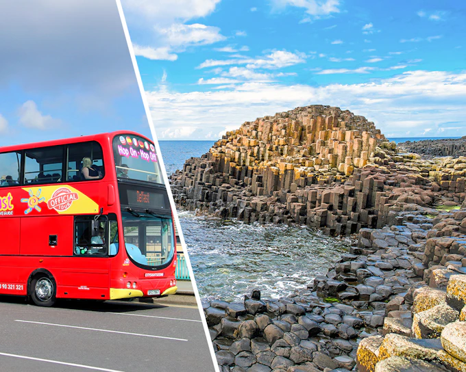 City Sightseeing: Belfast Hop-On Hop-Off Bus Tour with Game of Thrones & Giant’s Causeway Day Tour