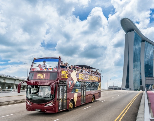 hop-on hop-off bus singapore map