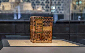 Model of the Kaaba in Topkapi Palace's Sacred Relics exhibit, Istanbul.