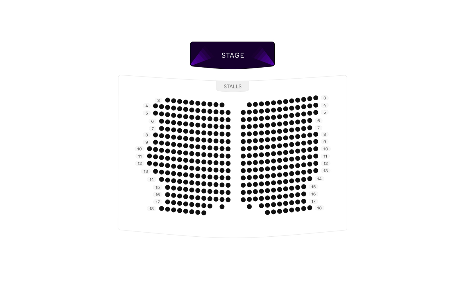 Amaya Theater Stalls