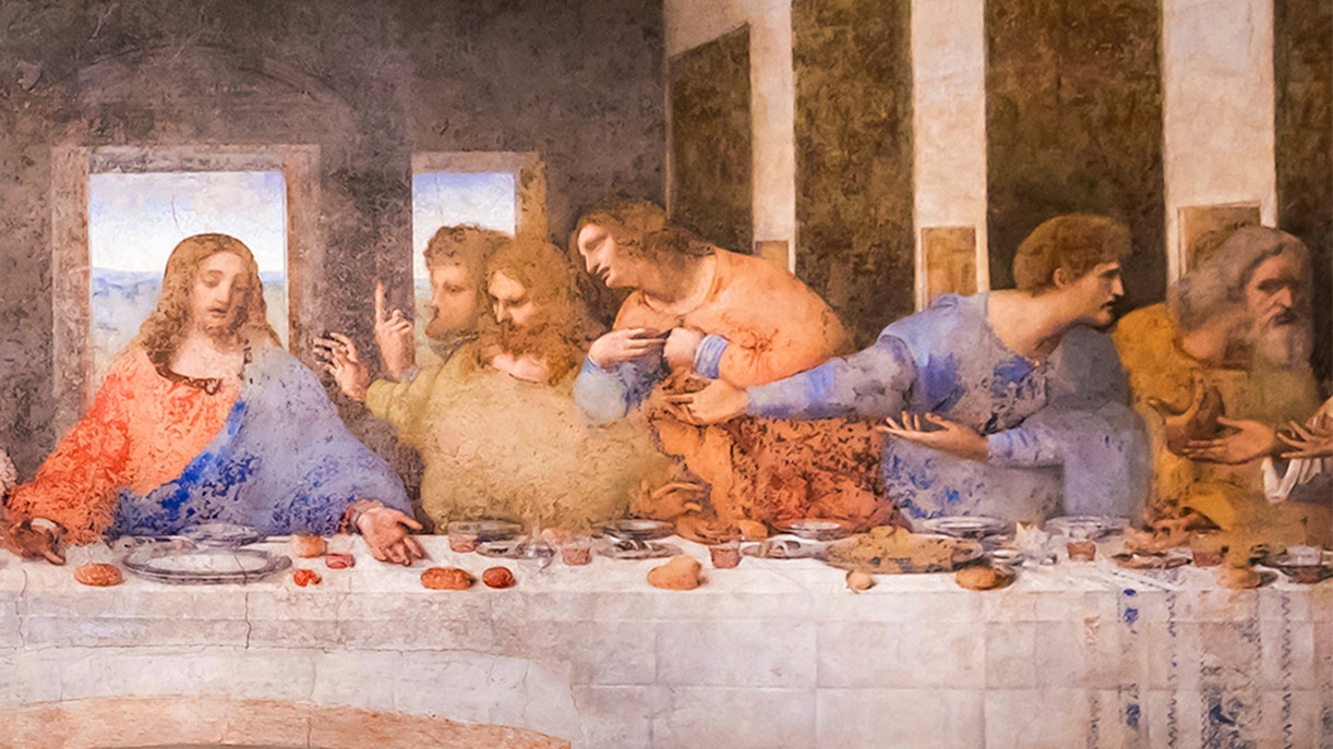 Last Supper painting history