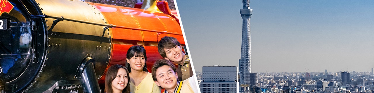In un'unica combo: Warner Bros. Studio Tour Tokyo + Biglietti TOKYO SKYTREE