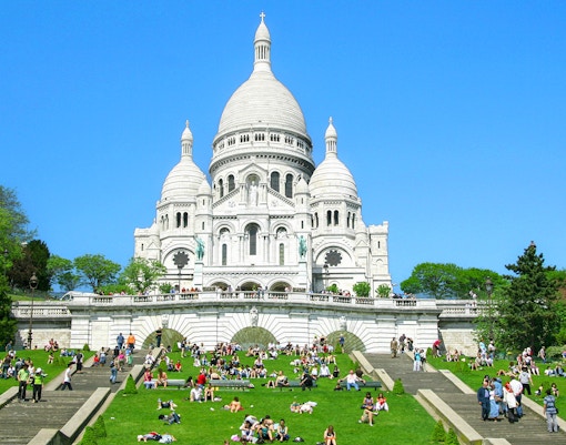 The Dome of Sacré-Coeur, montmartre, paris