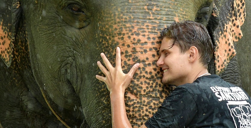 Santuario degli elefanti di Phuket