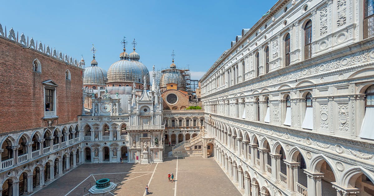 Palazzo Ducale Courtyard & Giants’ Staircase