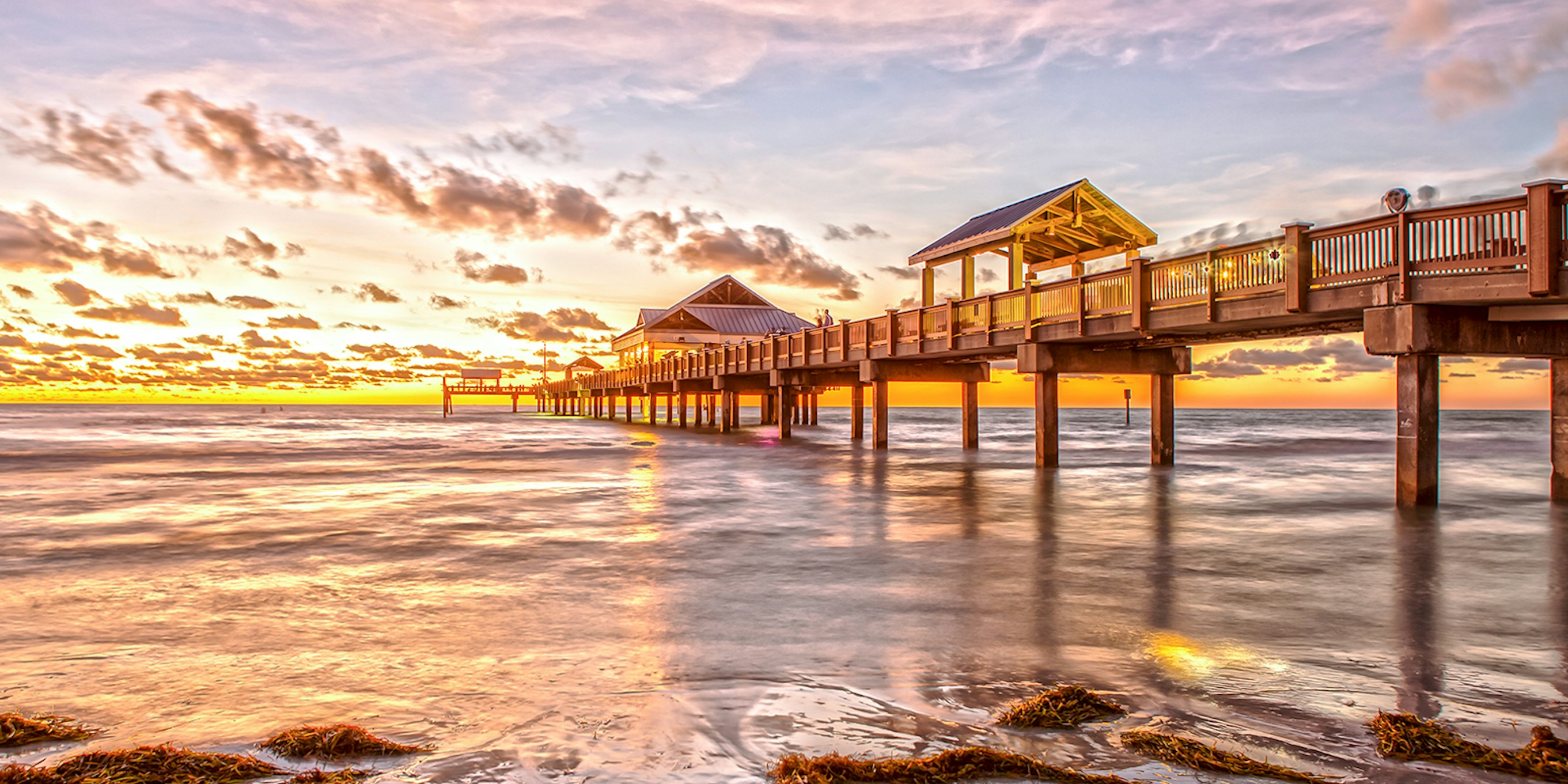 Sunset at Clearwater Beach, Florida