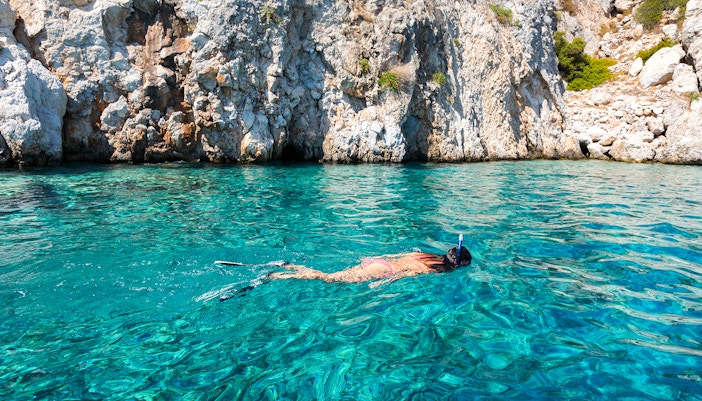 Santorini Catamaran Cruise - White Beach