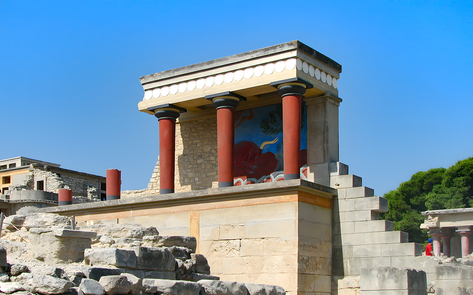 Knossos Palace in Heraklion