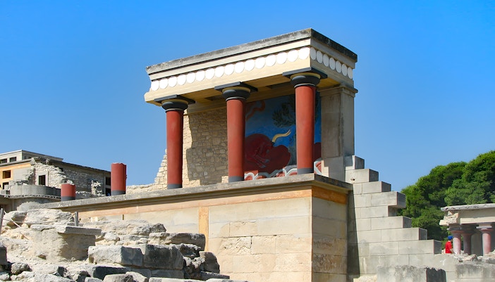 Knossos Palace in Heraklion