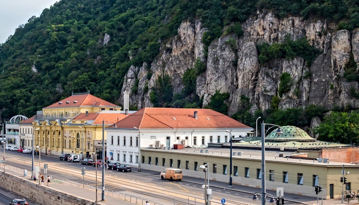 Rudas Baths location