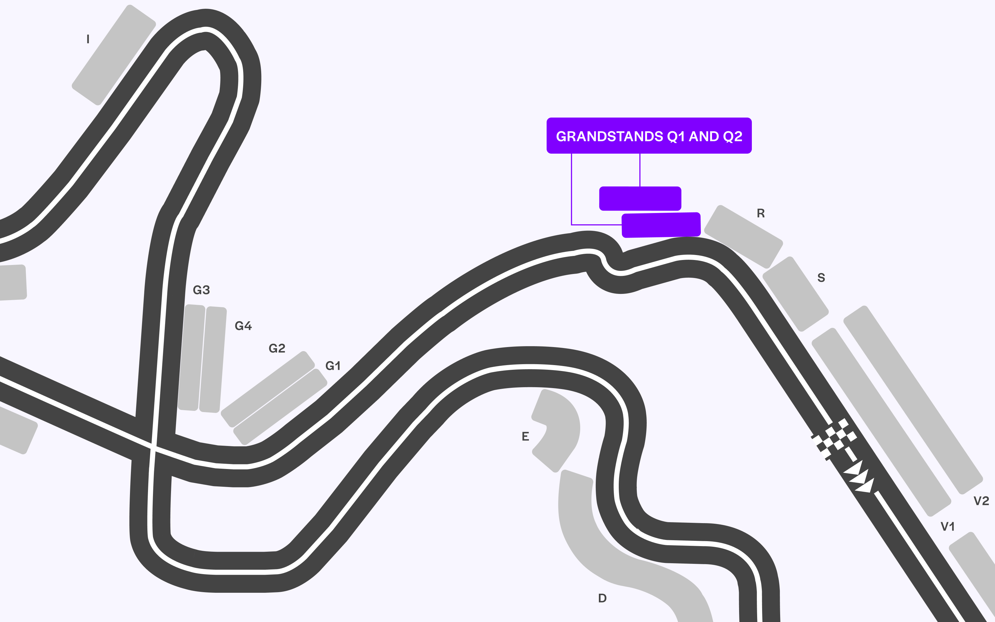 F1 Japanese GP Grandstands