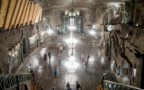 St Kinga's Chapel in Wieliczka Salt Mine