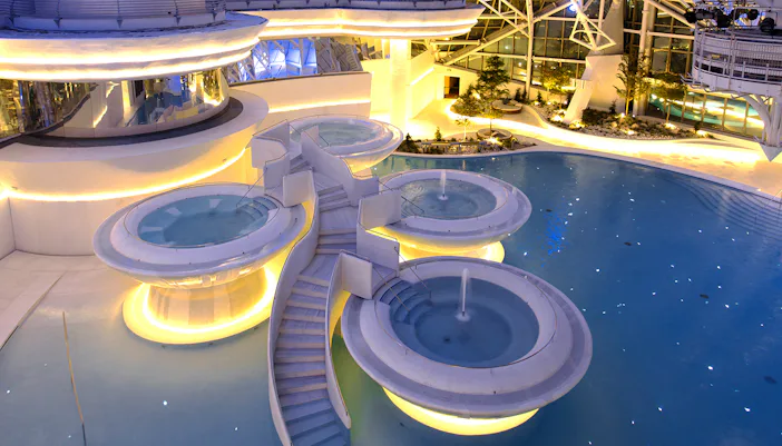 Indoor lagoons