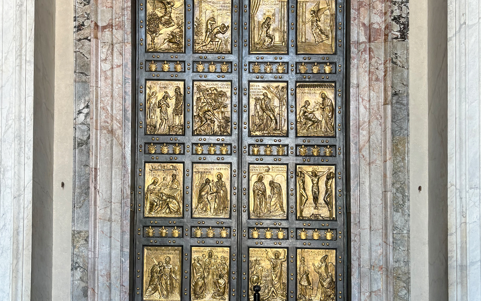 Opening of the Holy Door of St Peter's Basilica during Jubilee 2025