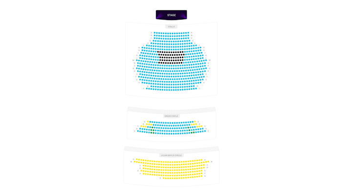 Old Vic Theatre Seating Plan