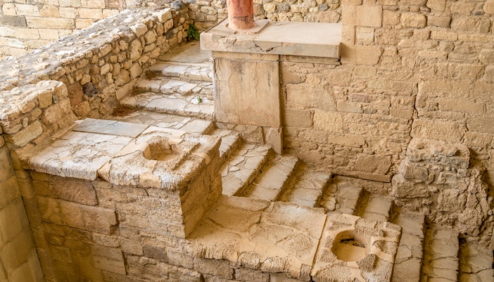 Grand Staircase inside Knossos Palace