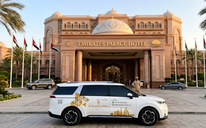 Abu Dhabi City Tour with Entry to Sheikh Zayed Grand Mosque, Qasr Al Watan & Louvre Abu Dhabi and Transfers