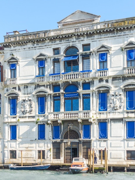 Palazzo Mocenigo Ca 'Nova on the Grand Canal, San Marco district, Venice.