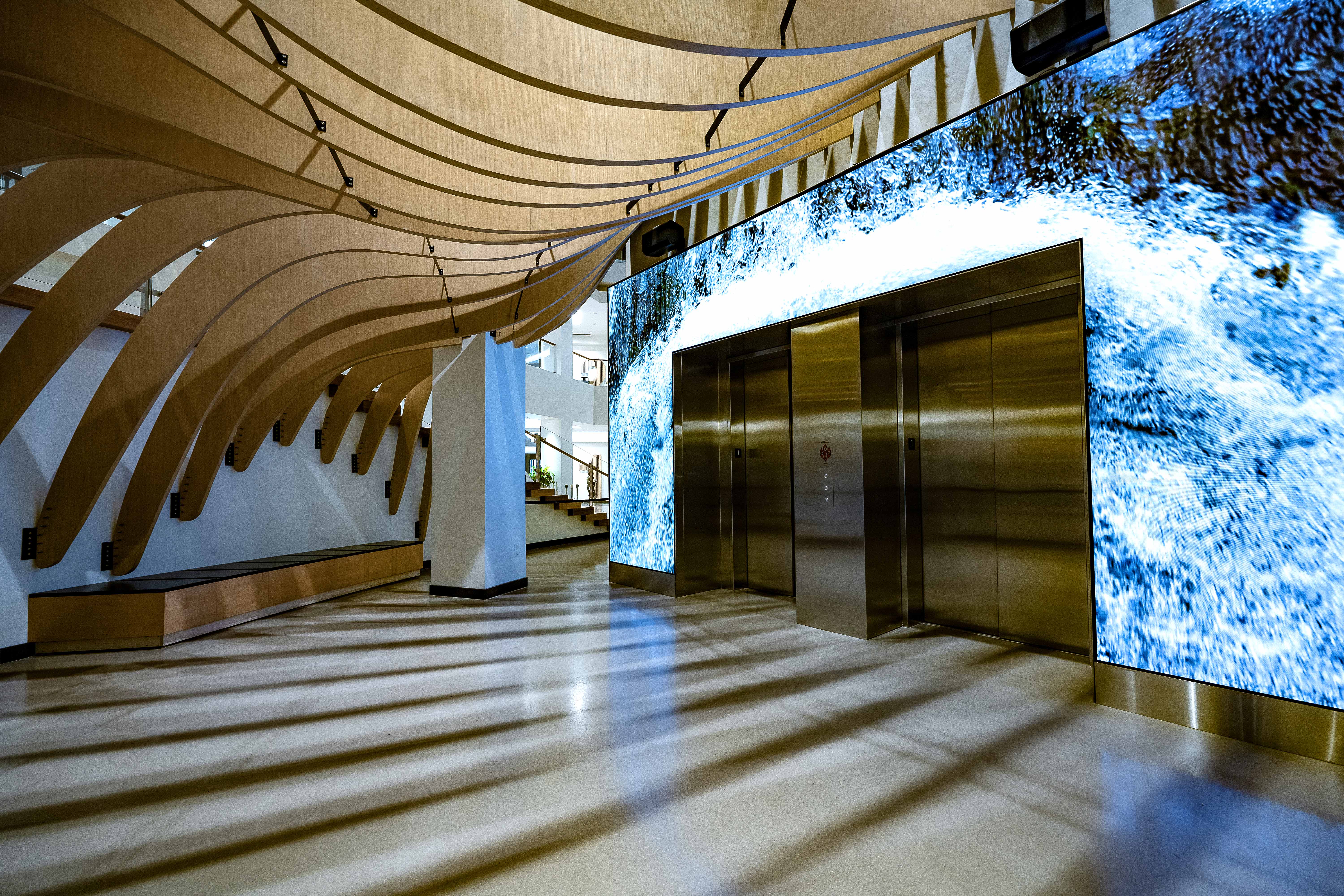 Inside Sky View Observatory