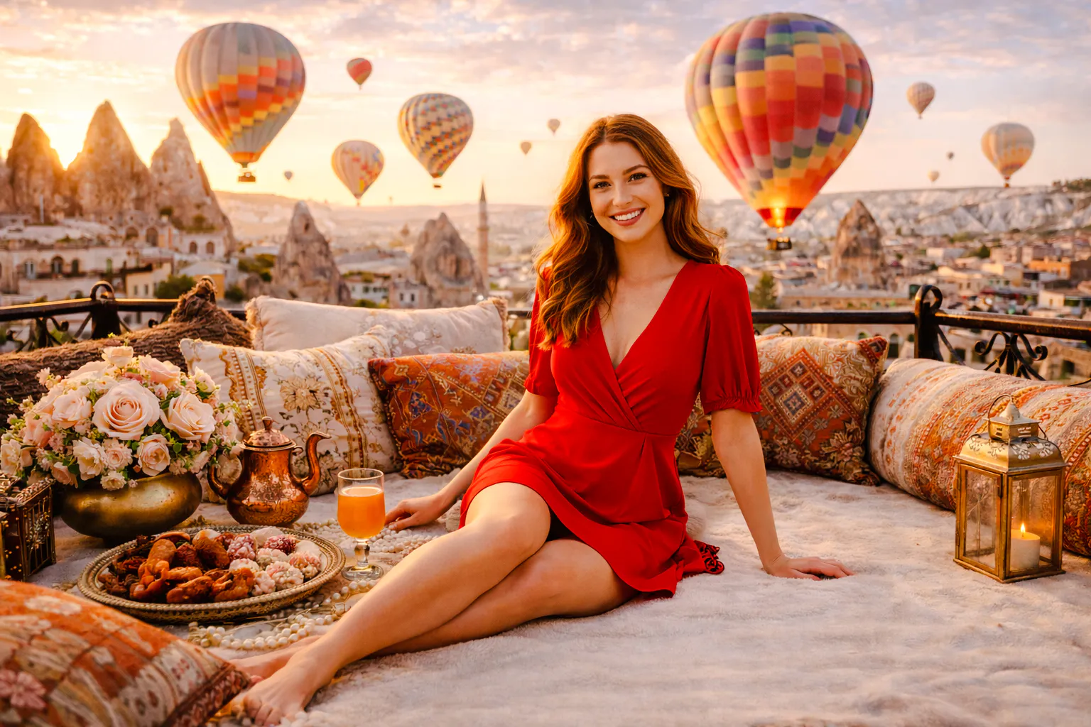 cappadocia flying dress photoshoot with round-trip hotel pickup at 3 locations-1