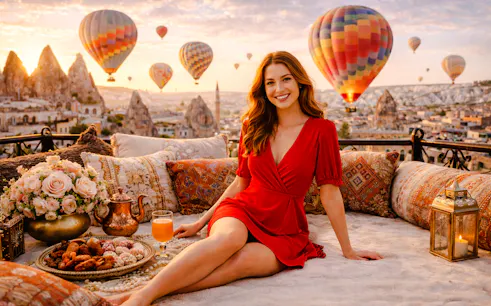 cappadocia flying dress photoshoot with round-trip hotel pickup at 3 locations-1