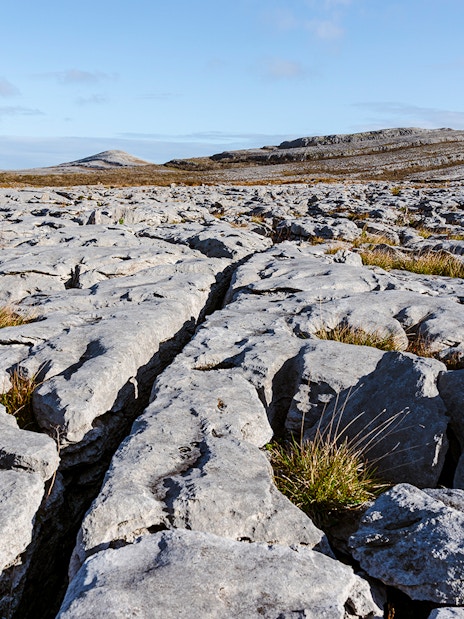 Limestone landscape of the Burren, Dublin tour.