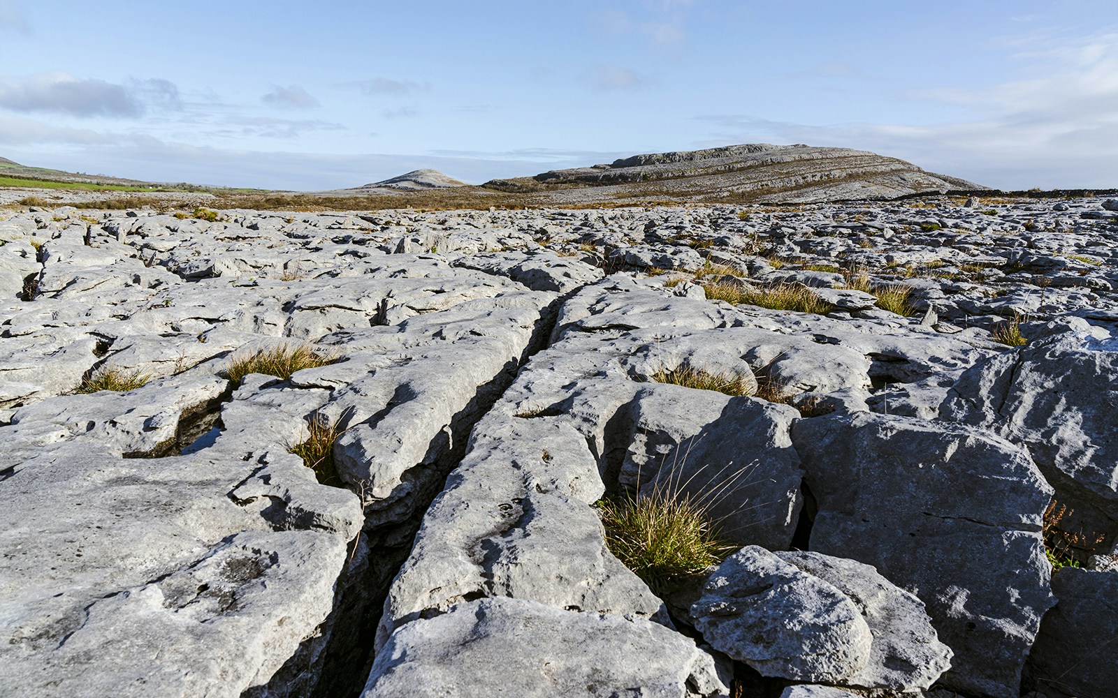 Limestone landscape of the Burren, Dublin tour.