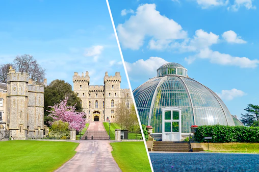 Combo (Save 5%): Windsor Castle + Kew Gardens Tickets
