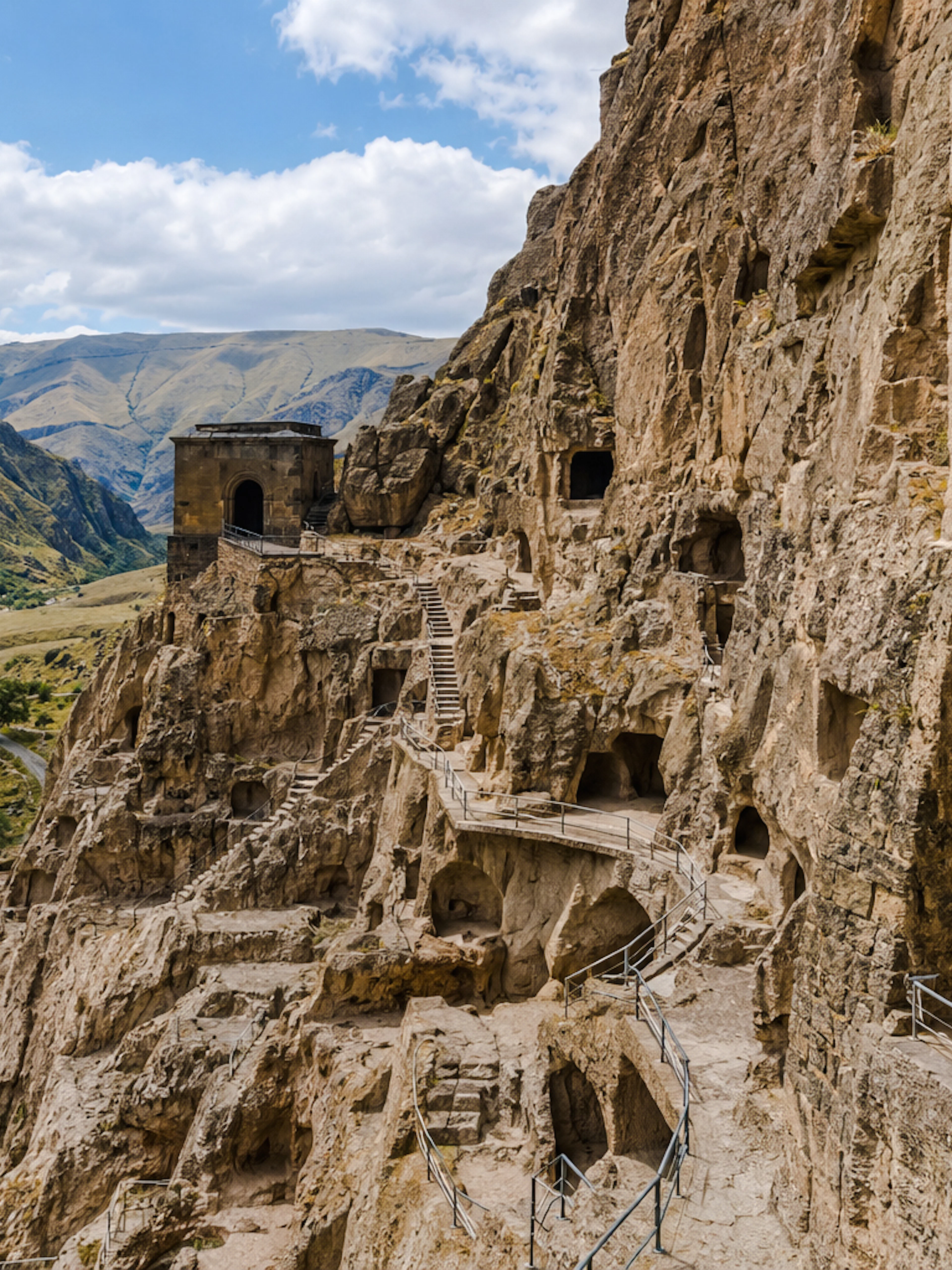 from tbilisi: borjomi, rabati castle and vardzia caves guided day trip-1