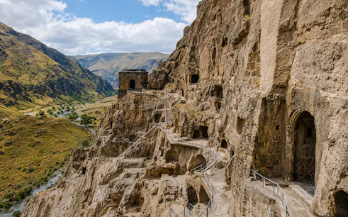 from tbilisi: borjomi, rabati castle and vardzia caves guided day trip-1