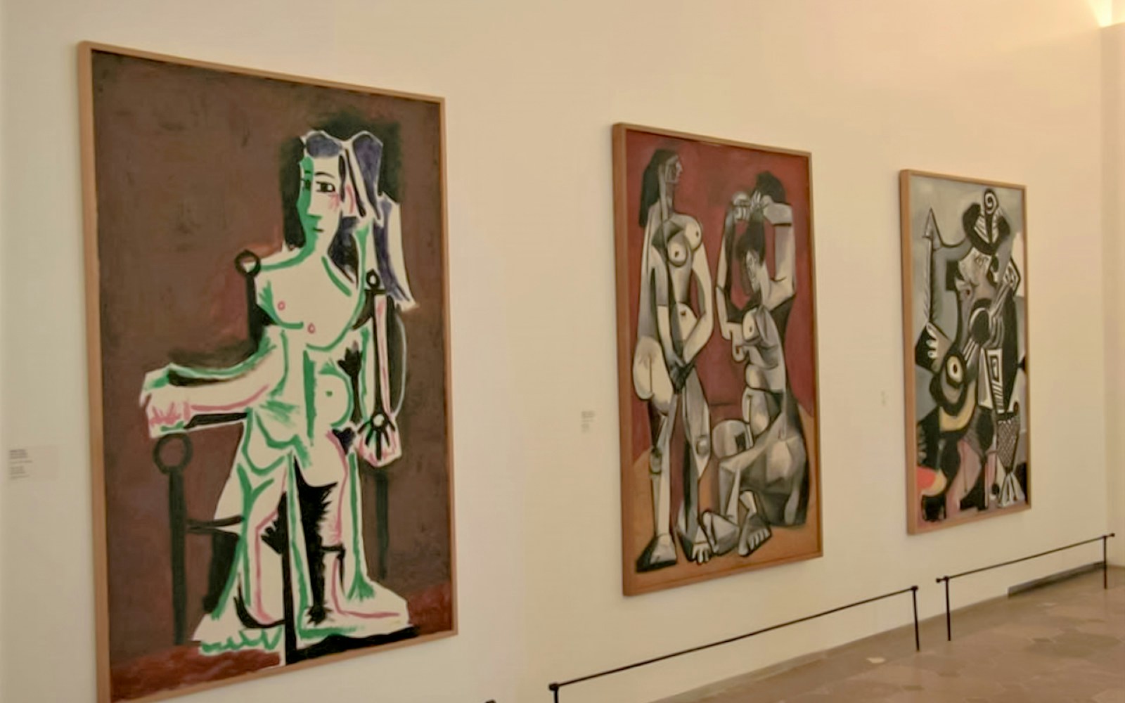 Picasso Museum Paris interior showcasing diverse artworks.