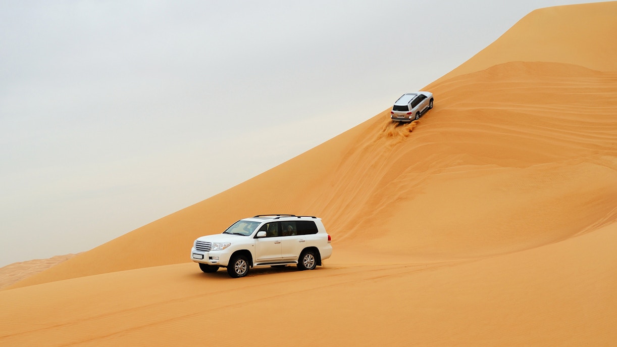 Dubai desert safari location