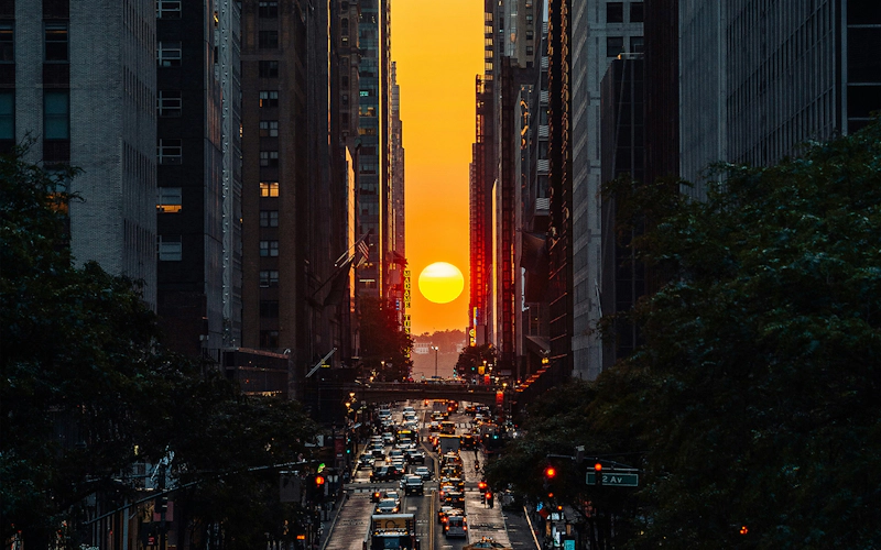 manhattanhenge