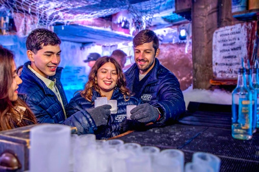 Icebar Amsterdam Skip the Line Tickets with 3 Drinks