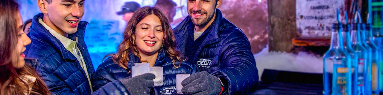 Biglietti Salta la Fila all'Icebar di Amsterdam con 3 bevande