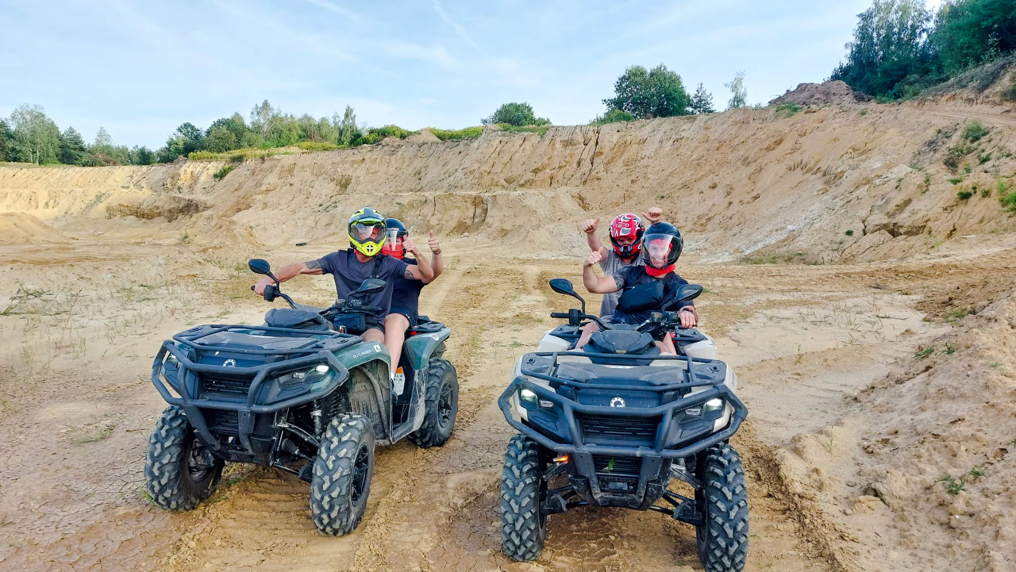 ab krakau: geführte offroad-tour mit dem 4x4-quad inklusive hoteltransfers-4