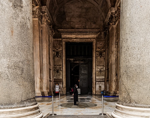 Rome Pantheon - Door