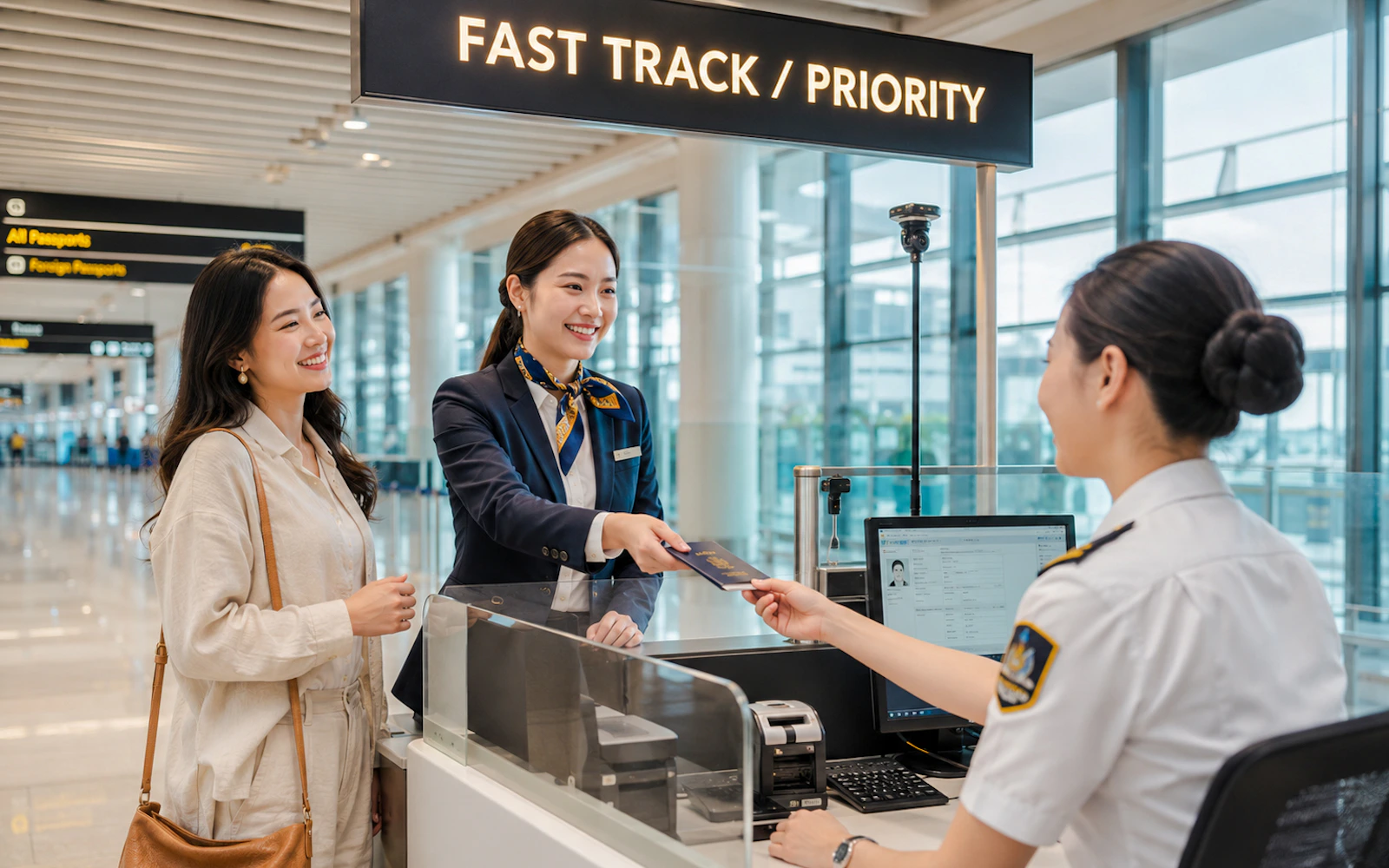Noi Bai International Airport (HAN) Priority Fast-Track Immigration Service for Arrival & Departure Image 5