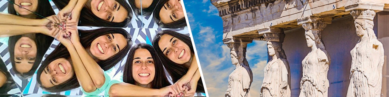 Combo: biglietti per Museum of Illusions + Acropoli e Partenone