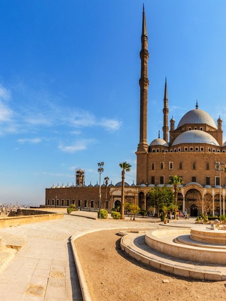 Citadel of Saladin and Mosque of Muhammad Ali in Cairo, Egypt.