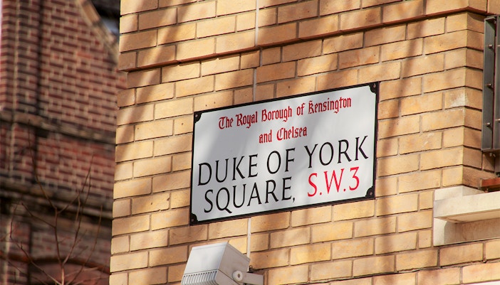 Shopping in London - Duke of York Square
