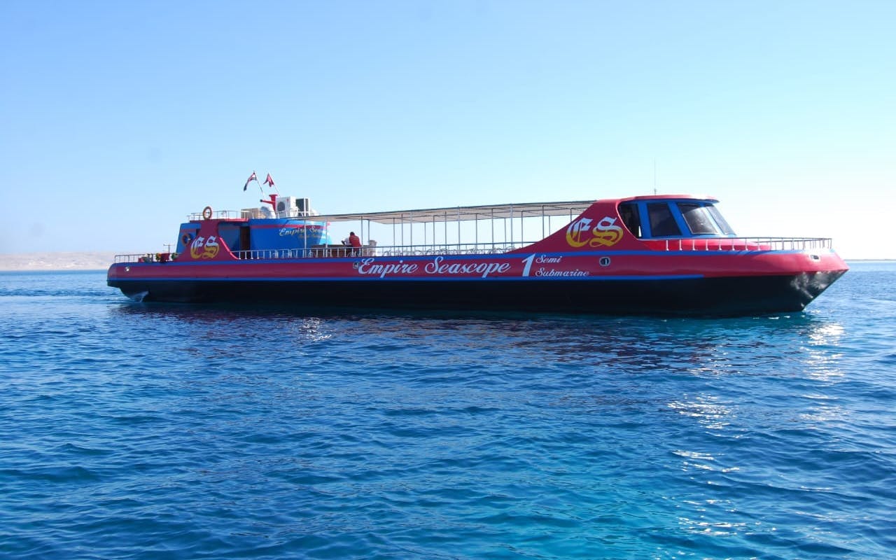 excursion en mer en semi-sous-marin « premium empire » avec plongée en tuba - hurghada-1